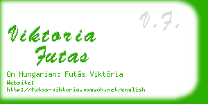 viktoria futas business card